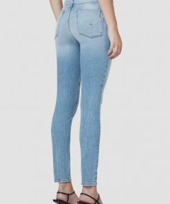 Hudson Jeans Sale Barbara High-Rise Super Skinny Ankle Jean