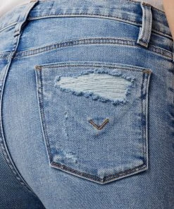 Hudson Jeans Nico Mid-Rise Straight Ankle Jean