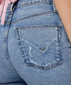 Hudson Jeans Centerfold Extreme High-Rise Super Skinny Ankle Jean Women's