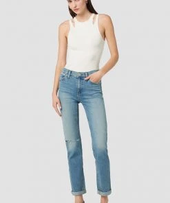 Hudson Jeans Nico Mid-Rise Straight Ankle Jean 18 Hudson Jeans Nico Mid-Rise Straight Ankle Jean