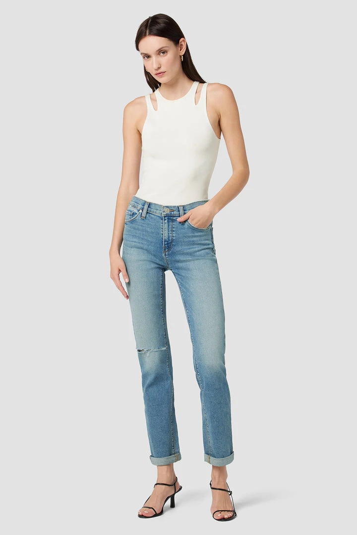 Hudson Jeans Nico Mid-Rise Straight Ankle Jean 10 Hudson Jeans Nico Mid-Rise Straight Ankle Jean