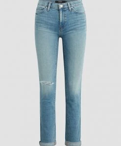 Hudson Jeans Nico Mid-Rise Straight Ankle Jean