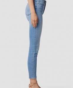 Hudson Jeans Women's Barbara High-Rise Super Skinny Crop Jean