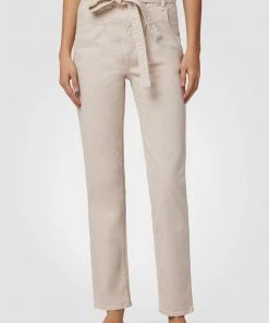 Hudson Jeans Remi High-Rise Paper Bag Ankle Pant