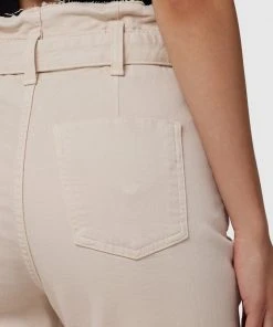 Hudson Jeans Remi High-Rise Paper Bag Ankle Pant