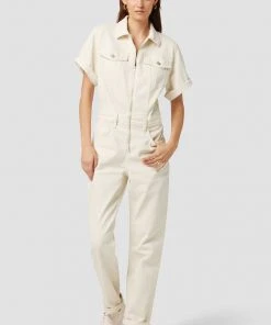 Hudson Jeans Women's Boxy Sleeve Jumpsuit