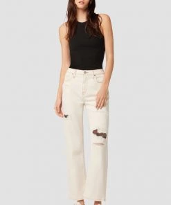 Hudson Jeans Women's Remi High-Rise Straight Ankle Jean