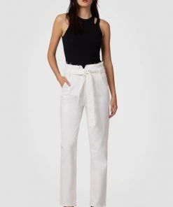 Hudson Jeans Remi High-Rise Paper Bag Ankle Pant Women's 17 Hudson Jeans Remi High-Rise Paper Bag Ankle Pant Women's