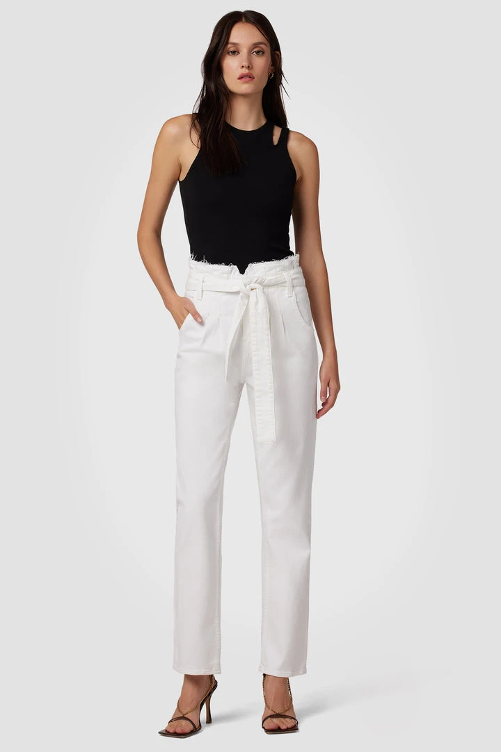 Hudson Jeans Remi High-Rise Paper Bag Ankle Pant Women's 10 Hudson Jeans Remi High-Rise Paper Bag Ankle Pant Women's