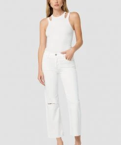 Hudson Jeans Women's Rosie High-Rise Wide Leg Crop Jean 18 Hudson Jeans Women's Rosie High-Rise Wide Leg Crop Jean