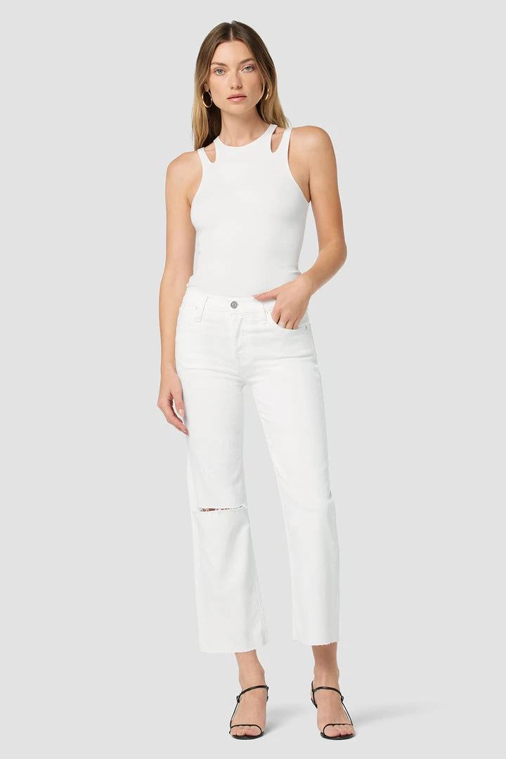 Hudson Jeans Women's Rosie High-Rise Wide Leg Crop Jean 10 Hudson Jeans Women's Rosie High-Rise Wide Leg Crop Jean