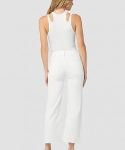 Hudson Jeans Women's Rosie High-Rise Wide Leg Crop Jean 19 Hudson Jeans Women's Rosie High-Rise Wide Leg Crop Jean