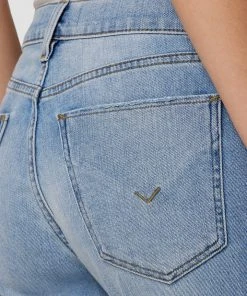 Hudson Jeans Women's Lana Mid-Rise Slim Boyfriend Crop Jean