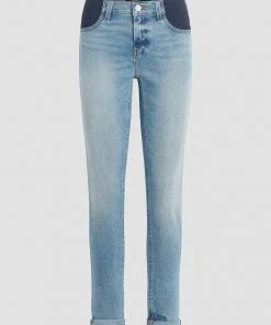 Hudson Jeans Lana Maternity Mid-Rise Slim Boyfriend Jean Women's