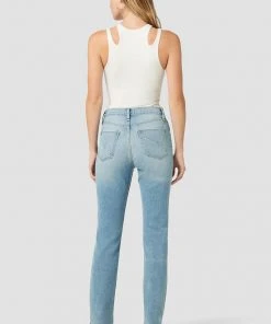 Hudson Jeans Holly High-Rise Straight Ankle Jean 19 Hudson Jeans Holly High-Rise Straight Ankle Jean