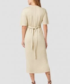 Hudson Jeans Short Sleeve Wrap Sweater Dress