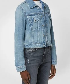 Hudson Jeans Cropped Trucker Jacket Women's 13 Hudson Jeans Cropped Trucker Jacket Women's