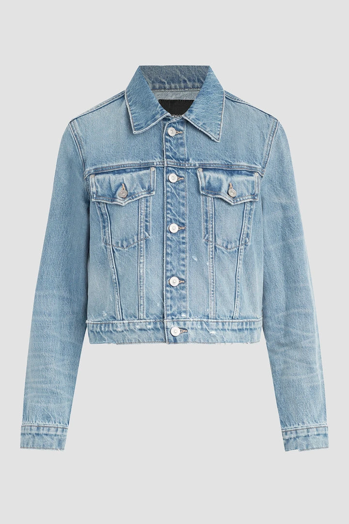 Hudson Jeans Cropped Trucker Jacket Women's 3 Hudson Jeans Cropped Trucker Jacket Women's