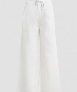 Hudson Jeans Drawstring Wide Leg Trouser