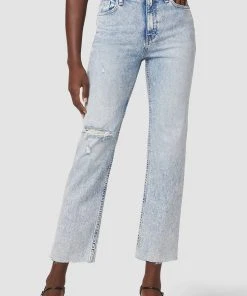 Hudson Jeans Remi High-Rise Straight Crop Jean Women's