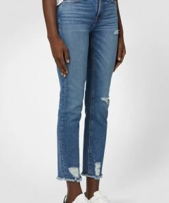 Hudson Jeans Nico Mid-Rise Straight Crop Jean
