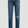 Hudson Jeans Nico Mid-Rise Straight Crop Jean
