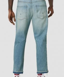 Hudson Jeans No Work No Check Straight Leg Crop Jean