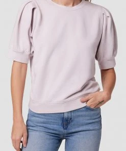 Hudson Jeans Sale Puff Sleeve Sweatshirt