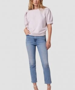 Hudson Jeans Sale Puff Sleeve Sweatshirt