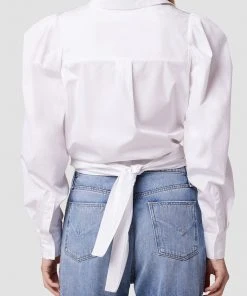 Hudson Jeans Wrap Poplin Button Up Shirt 14 Hudson Jeans Wrap Poplin Button Up Shirt