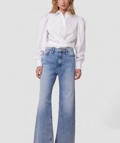 Hudson Jeans Wrap Poplin Button Up Shirt 16 Hudson Jeans Wrap Poplin Button Up Shirt