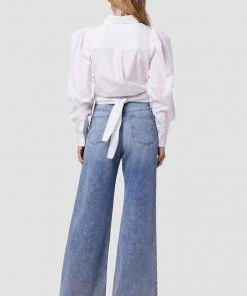 Hudson Jeans Wrap Poplin Button Up Shirt 17 Hudson Jeans Wrap Poplin Button Up Shirt