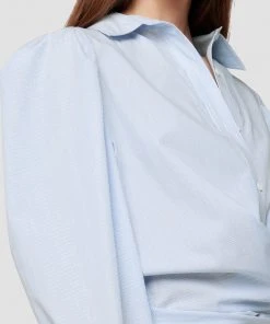 Hudson Jeans Women's Wrap Poplin Button Up Shirt