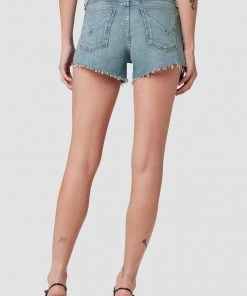 Hudson Jeans Gemma Mid-Rise Cut Off Short