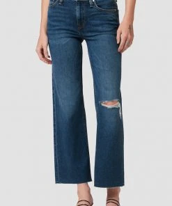 Hudson Jeans Rosie High-Rise Wide Leg Ankle Jean Women's