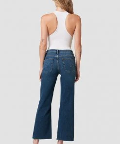 Hudson Jeans Rosie High-Rise Wide Leg Ankle Jean Women's
