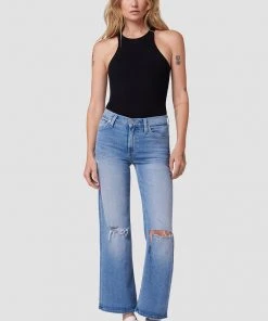 Hudson Jeans Rosie High-Rise Wide Leg Ankle Jean Women's 18 Hudson Jeans Rosie High-Rise Wide Leg Ankle Jean Women's
