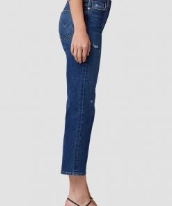 Hudson Jeans Remi High-Rise Straight Crop Jean Women's