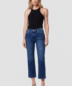 Hudson Jeans Remi High-Rise Straight Crop Jean Women's