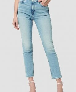 Hudson Jeans Holly High-Rise Straight Crop Jean 13 Hudson Jeans Holly High-Rise Straight Crop Jean