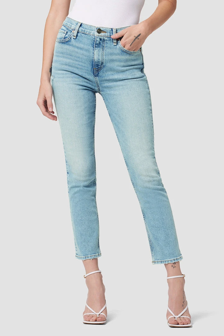 Hudson Jeans Holly High-Rise Straight Crop Jean 5 Hudson Jeans Holly High-Rise Straight Crop Jean