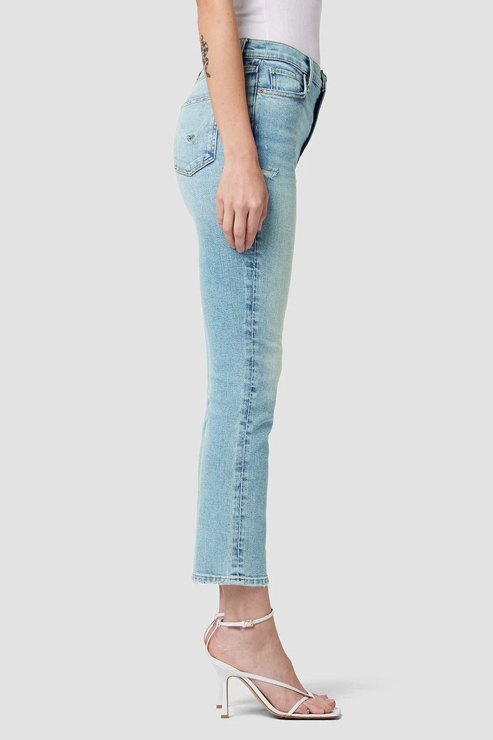 Hudson Jeans Holly High-Rise Straight Crop Jean 6 Hudson Jeans Holly High-Rise Straight Crop Jean