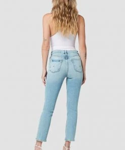Hudson Jeans Holly High-Rise Straight Crop Jean 19 Hudson Jeans Holly High-Rise Straight Crop Jean